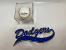 Baseball Embroidered Team Script Patches