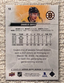 2022-23 Upper Deck 13 Charlie Coyle - Hockey