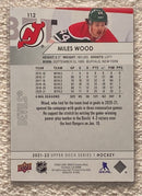 2021-22 Upper Deck 112 Miles Wood - Hockey