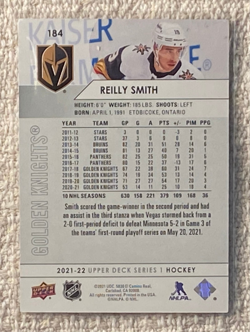 2021-22 Upper Deck 184 Reilly Smith - Hockey