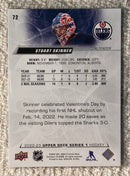 2022-23 Upper Deck 72 Stuart Skinner - Hockey