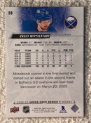 2022-23 Upper Deck 20 Casey Mittelstadt - Hockey