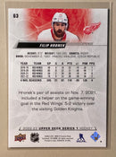 2022-23 Upper Deck 63 Filip Hronek - Hockey