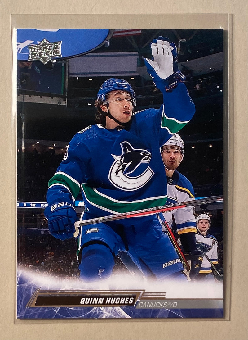 2022-23 Upper Deck 176 Quinn Hughes - Hockey