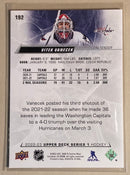 2022-23 Upper Deck 192 Vitek Vanecek - Hockey