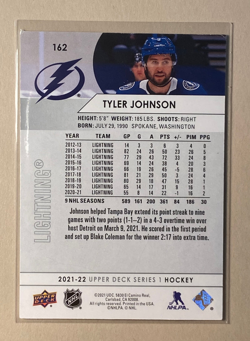 2021-22 Upper Deck 162 Tyler Johnson - Hockey