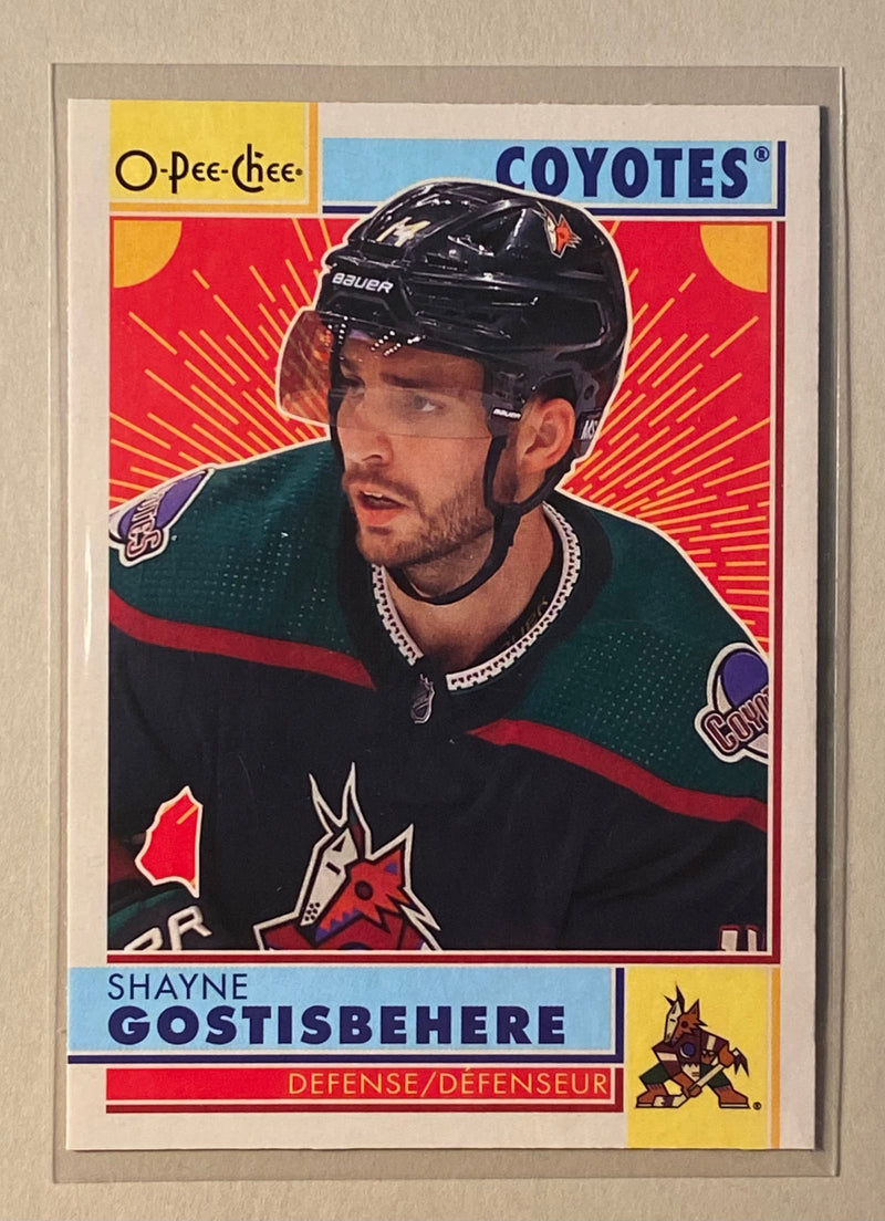 2022-23 UD O-Pee-Chee 83 Shayne Gostisbehere - Hockey Retro