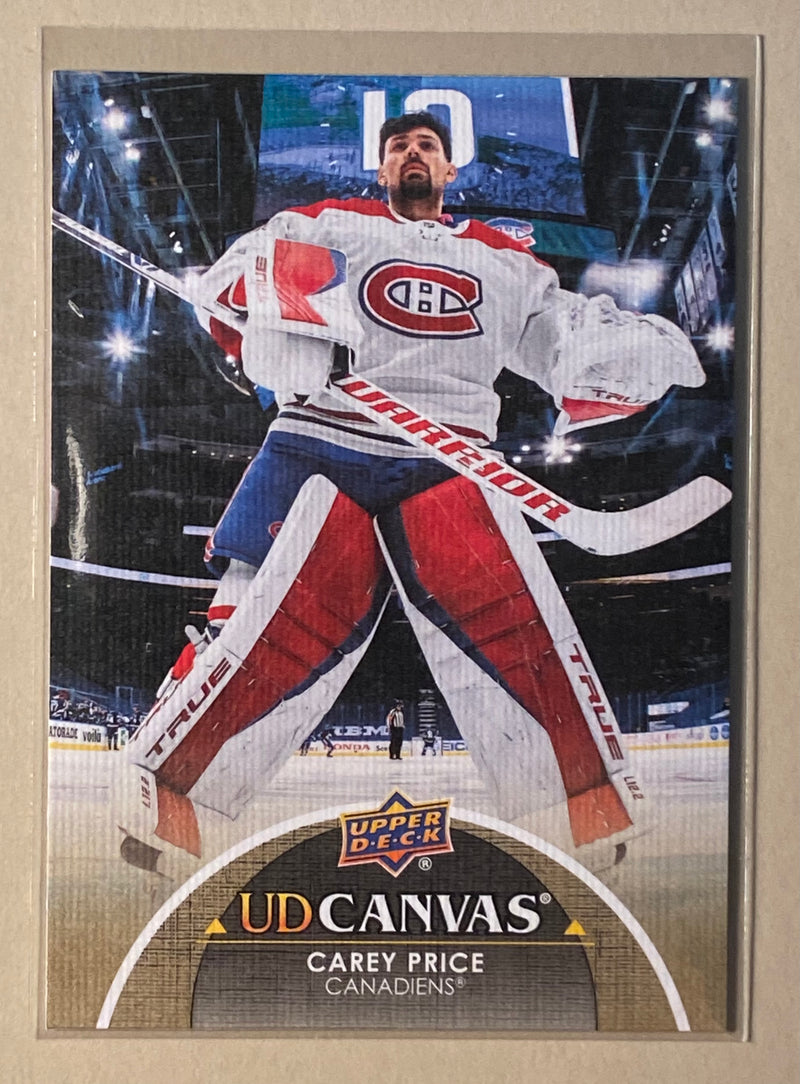 2021-22 Upper Deck C44 Carey Price - Hockey Canvas