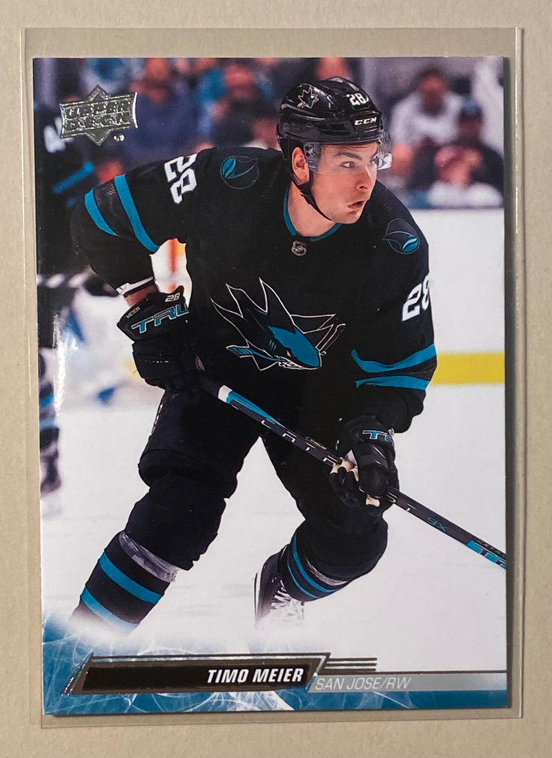 2022-23 Upper Deck 147 Timo Meier - Hockey