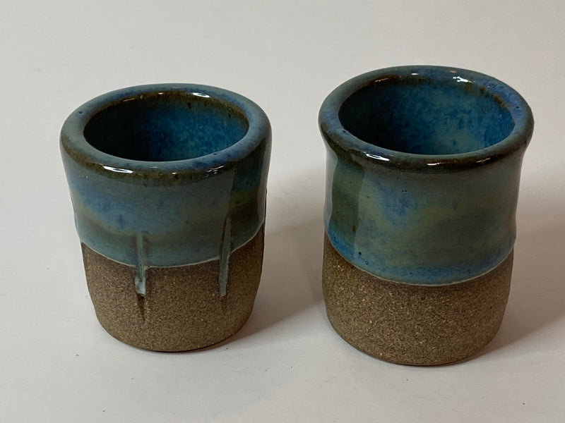 Pottery Shot Glass - Turquoise