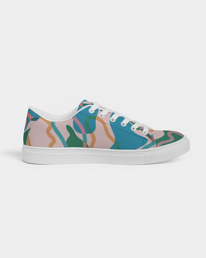 Cotton Candy Women's Faux-Leather Sneaker