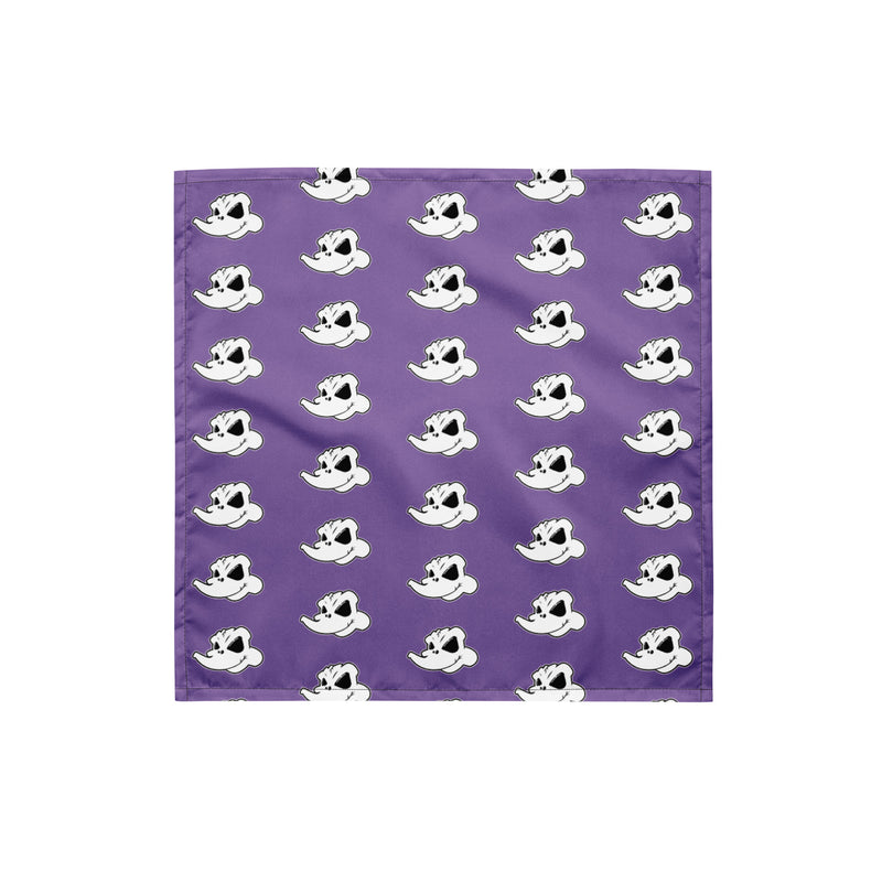 ODYC Skull Pattern Purple Bandana