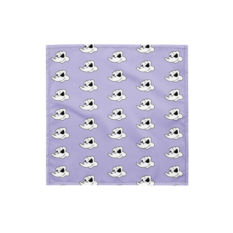 ODYC Skull Pattern Lavender Bandana