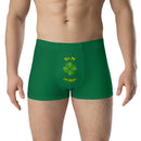 Kiss Me I'm Irish! Men's Boxer Briefs Green