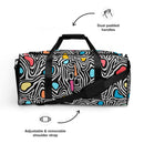 Abstract Swirls Duffle Bag