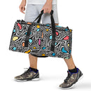 Abstract Swirls Duffle Bag