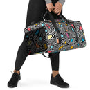 Abstract Swirls Duffle Bag