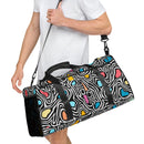 Abstract Swirls Duffle Bag