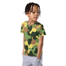 Camo Kids Crew Neck T-Shirt