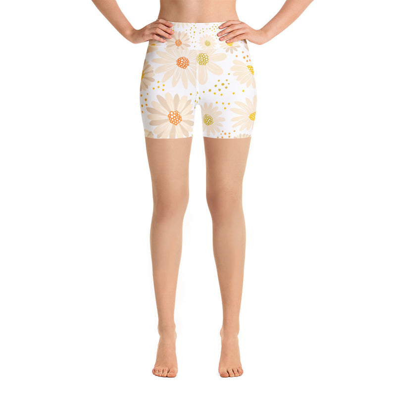 Daisy Yoga Shorts