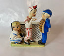 Geo Lefton Baseball Catcher, Pitcher, Umpire Planter