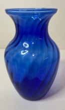 Blue Glass Vase