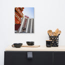 Vegas Plaza Photo Canvas Print