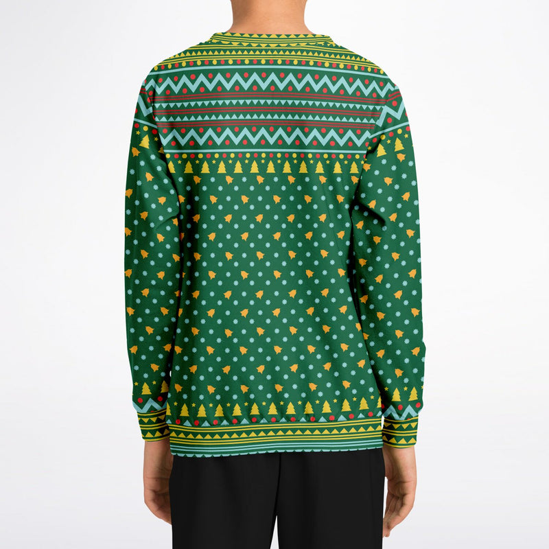 Ugly Christmas Kids Sweater "Merry Deermas"