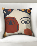 My Lady Throw Pillow Case 18"x18"