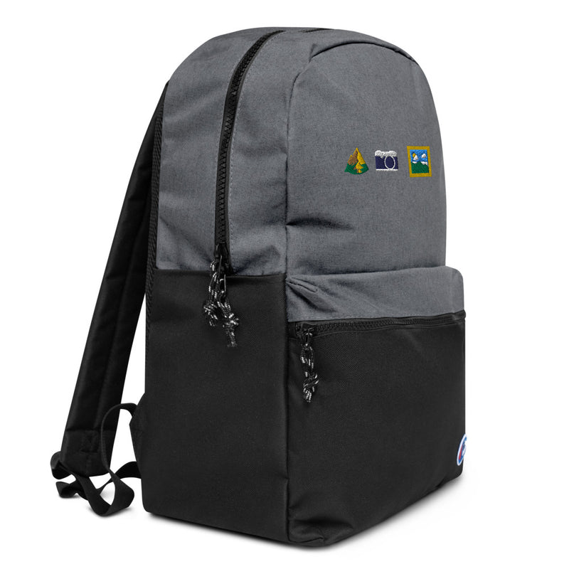 Mountain Camera Pictures: Embroidered Champion Backpack