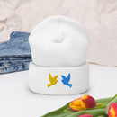 Ukraine Peace Cuffed Beanie