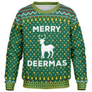 Ugly Christmas Kids Sweater "Merry Deermas"