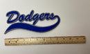 Baseball Embroidered Team Script Patches