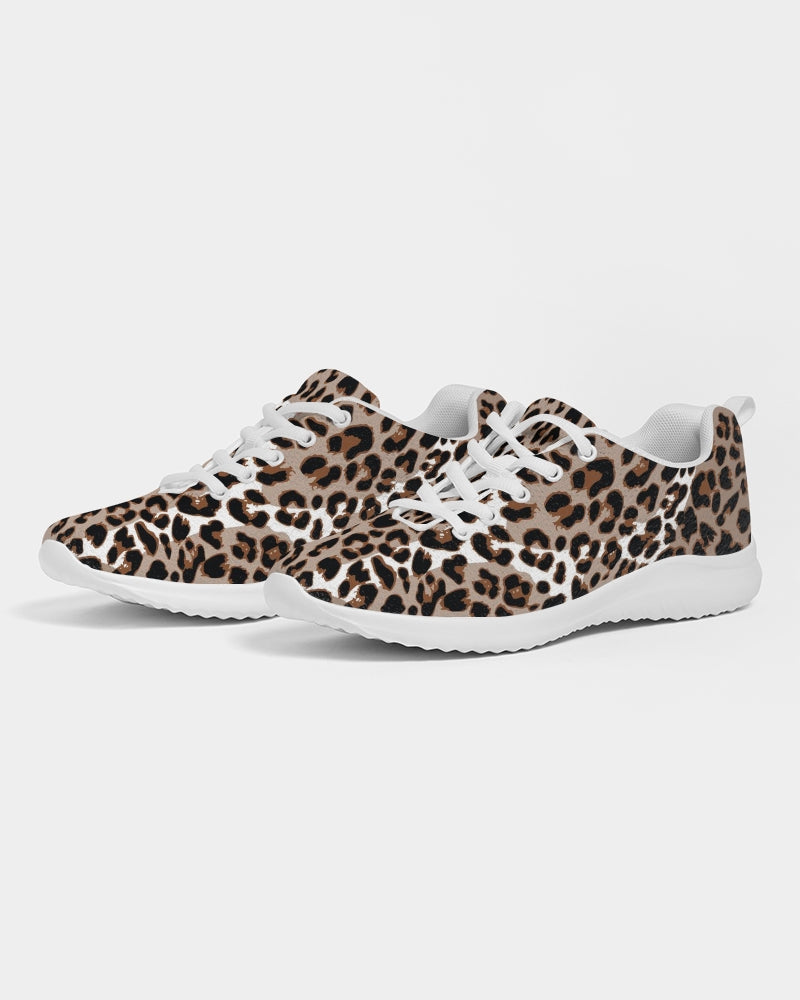 Leopard Fur Women's Athletic Shoe