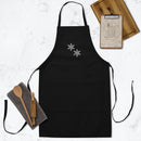 Snow Flake Embroidered Apron