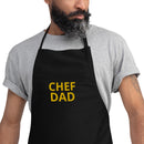 Chef Dad Embroidered Apron