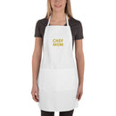 Chef Mom Embroidered Apron