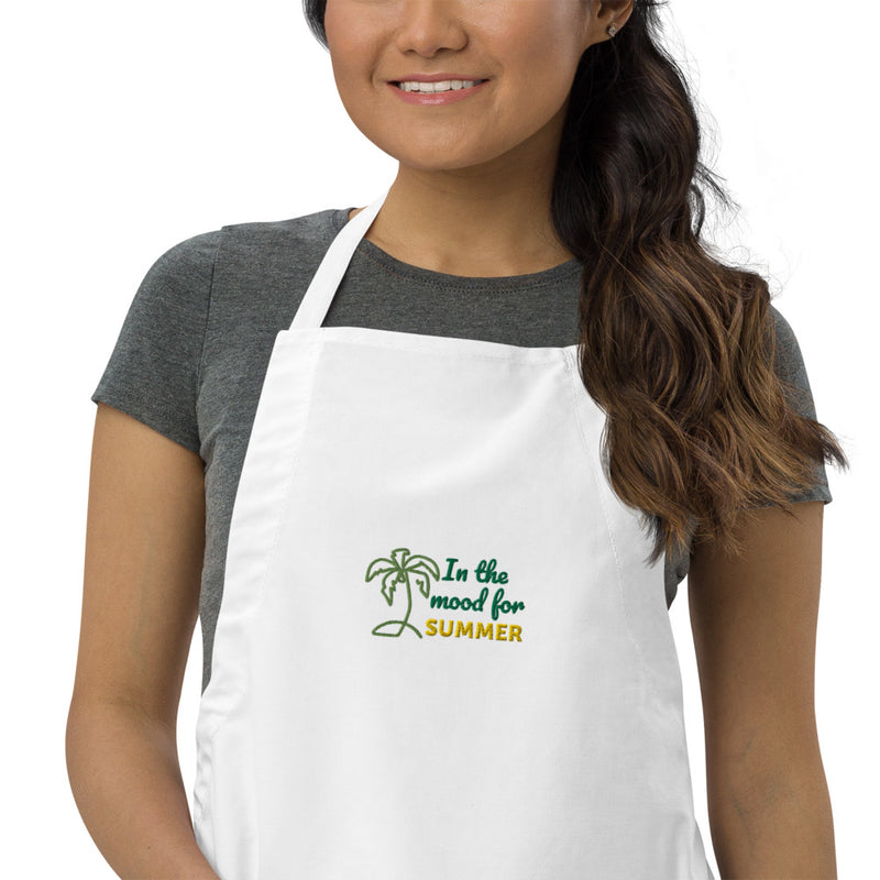 In The Mood for Summer Embroidered Apron