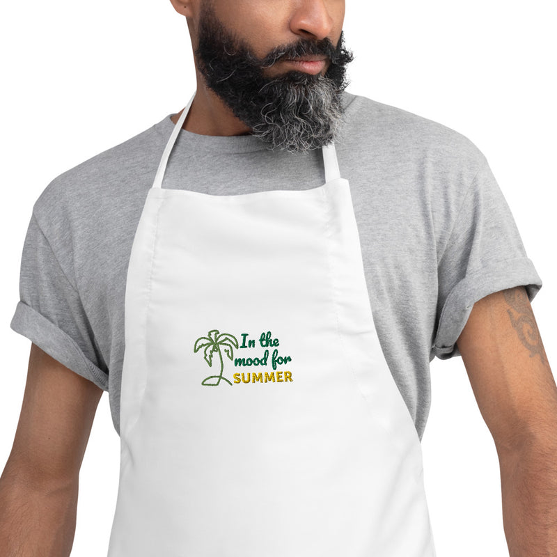 In The Mood for Summer Embroidered Apron