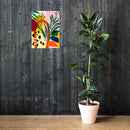 Abstract Botanical Poster 18x24