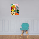 Abstract Botanical Poster 18x24