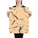 Frangipani Marble Poster 18x24