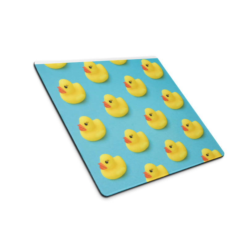 Yellow Rubber Ducky Gaming Mouse Pad