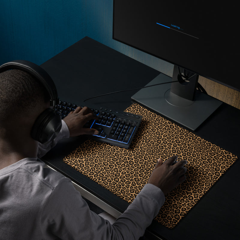 Leopard Print Gaming Mouse Pad