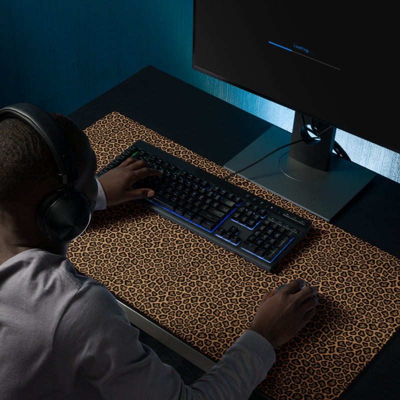 Leopard Print Gaming Mouse Pad