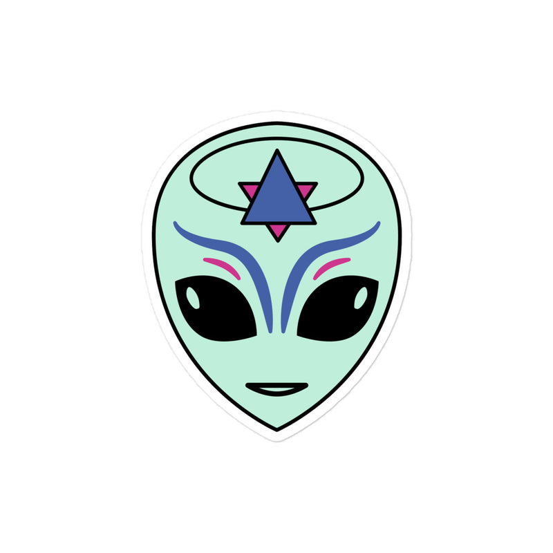 Alien Queen Bubble-free Stickers