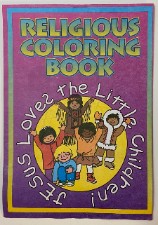 Religious Coloring Book - Jesus Loves the Little Children