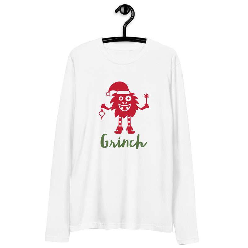 Grinch Long Sleeve Fitted Crew