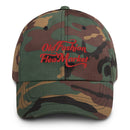 OFFM Branded Dad Hat with buckle strap.