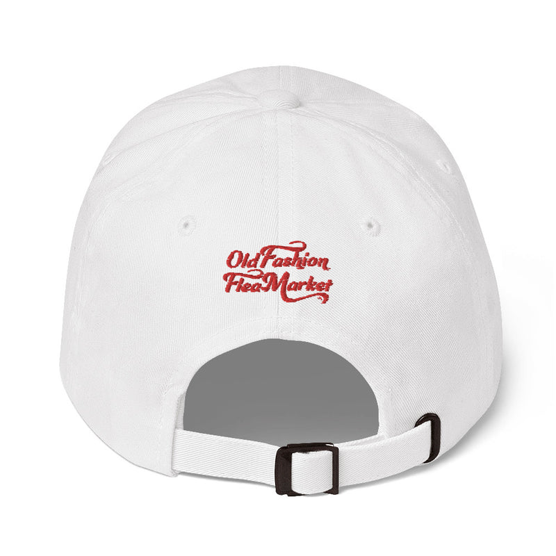 OFFM Branded Dad Hat with buckle strap.